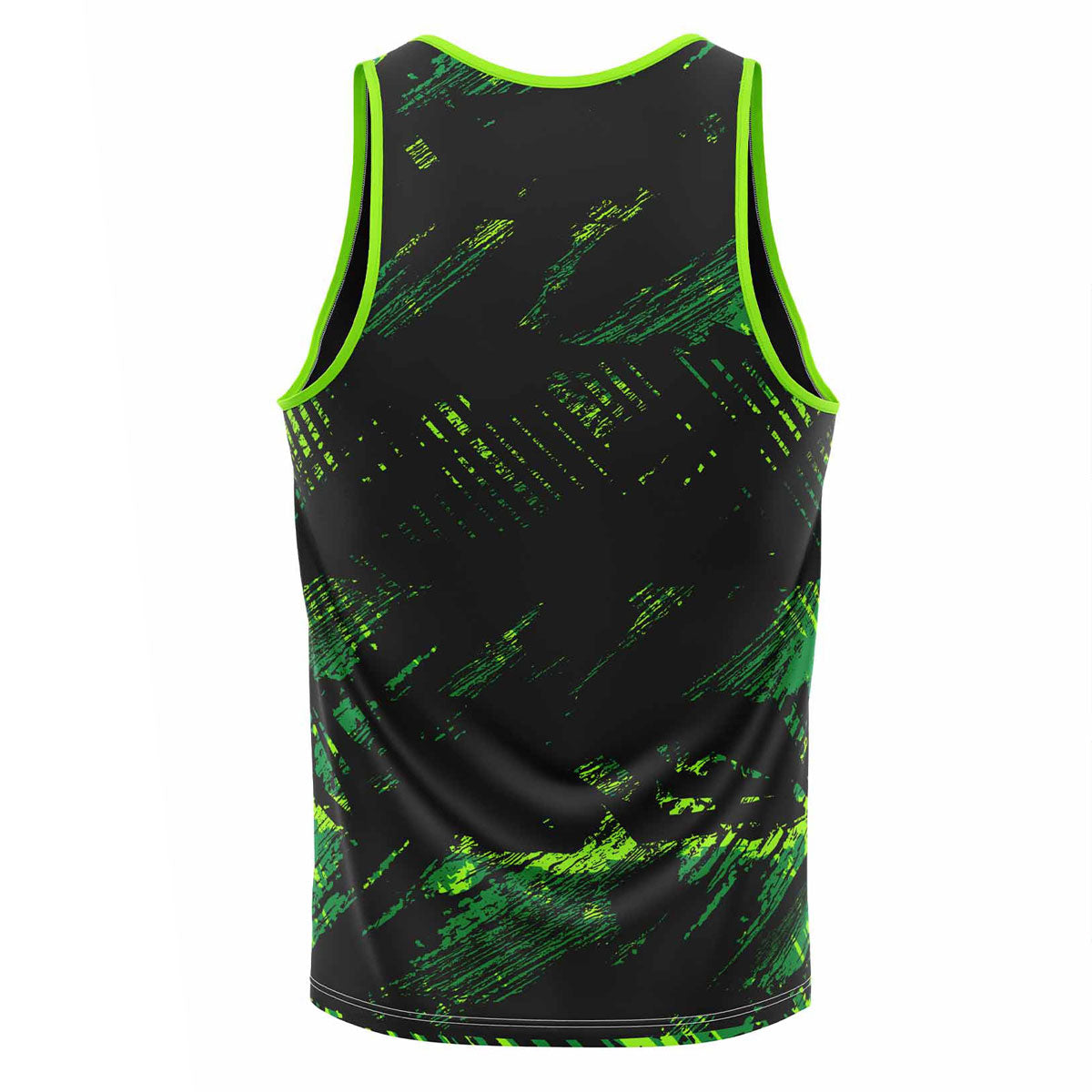 Mc Keever Queens Hurling Training Vest - Adult - Black/Green