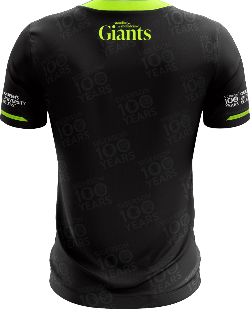 Mc Keever Queens GAA Sigerson 100 Years Goalkeeper Jersey - Adult - Black Player Fit