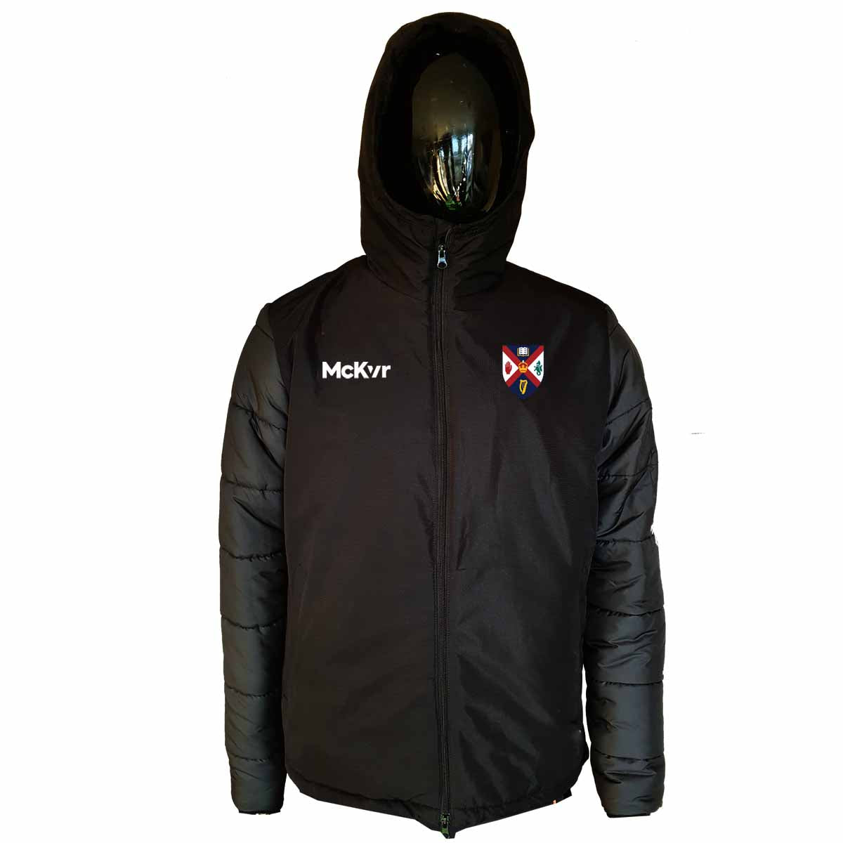 Mc Keever Queens Ladies Basketball Core 22 Stadium Jacket - Adult - Black