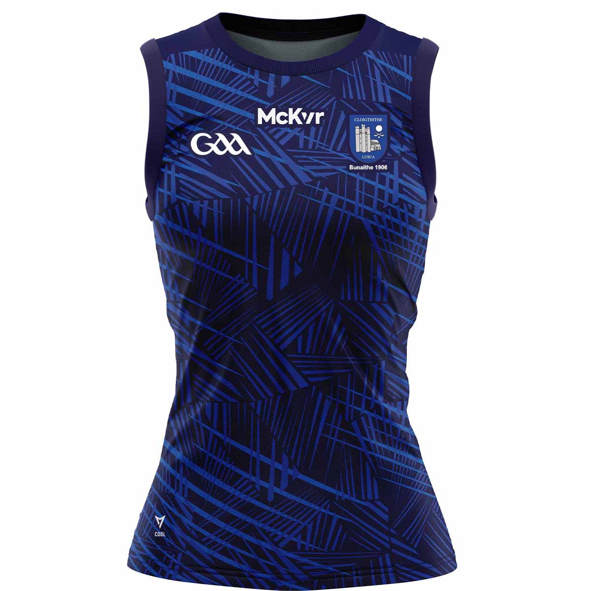 Mc Keever Round Towers GAA Lusk Training Vest - Womens - Navy/Blue