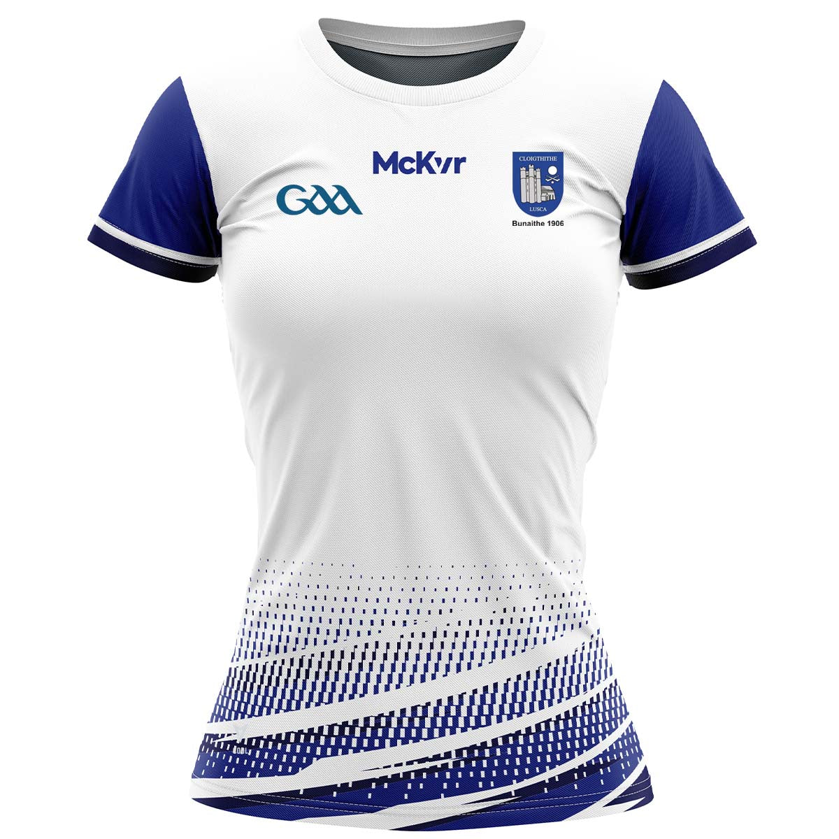 Mc Keever Round Towers GAA Lusk Training Jersey - Womens - White