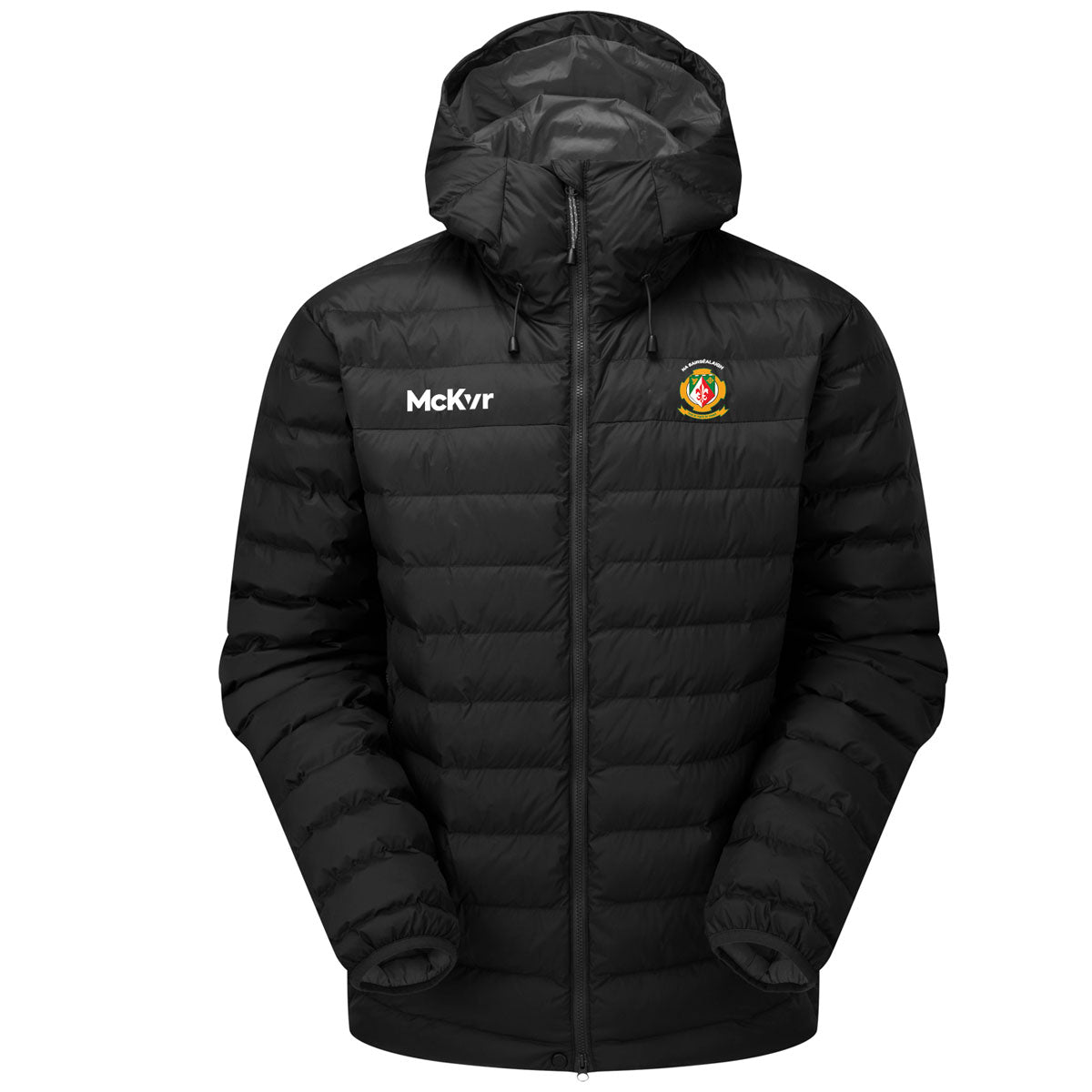 Mc Keever Sarsfields GAA Core 22 Puffa Jacket - Adult - Black