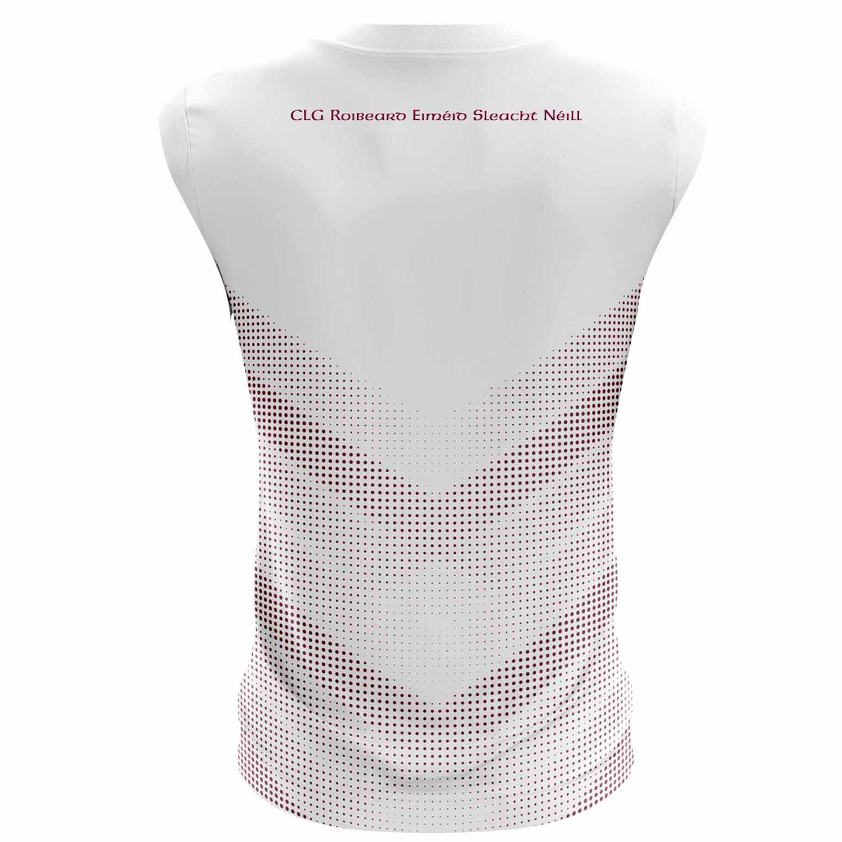 McKvr Slaughtneil GAC Training Vest - Youth - White