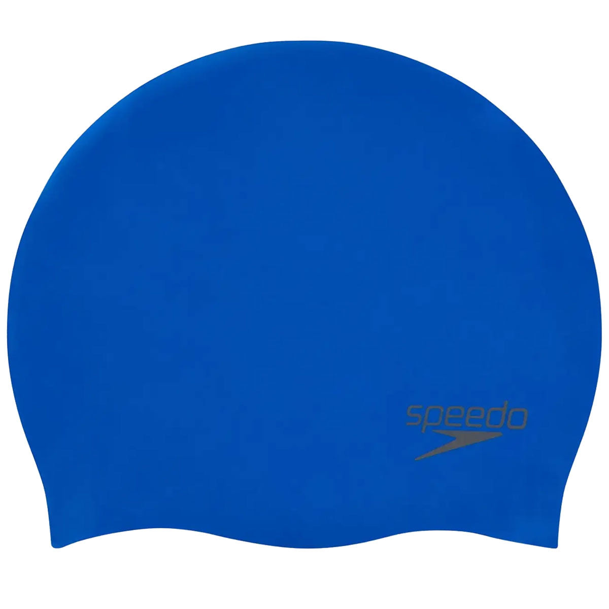 Speedo Plain Moulded Silicone Swim Cap - Junior