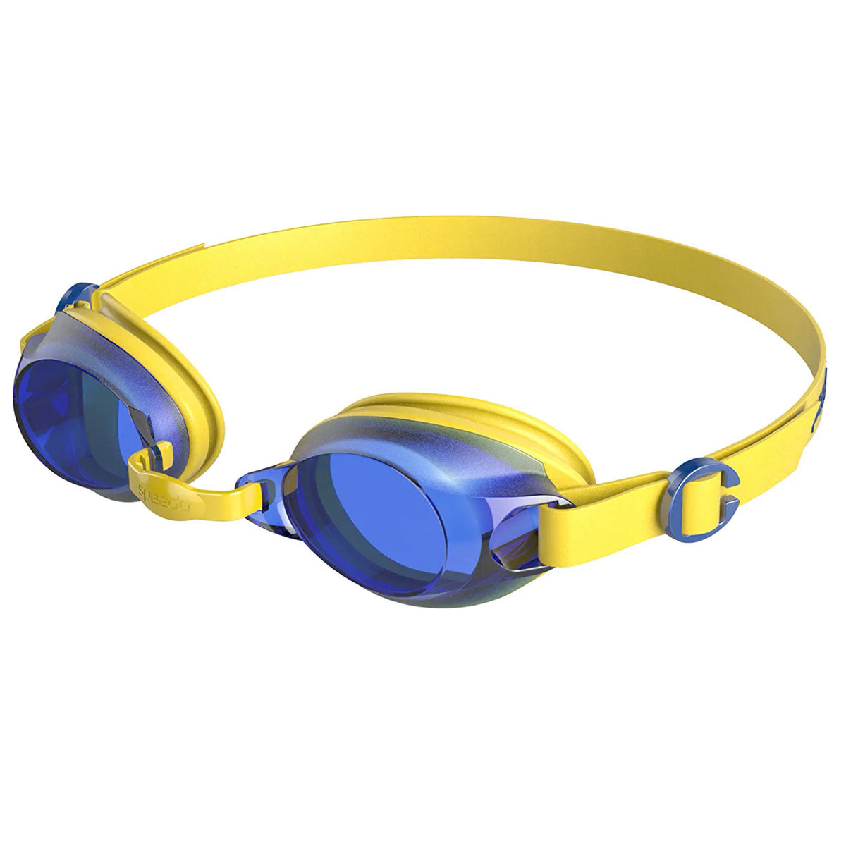 Speedo Jet V2 Goggles - Youth - Empire Yellow/Neon Blue