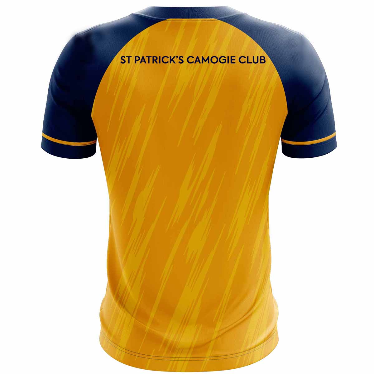 McKvr St Patricks Camogie Club Playing Jersey - Adult - Saffron/Navy