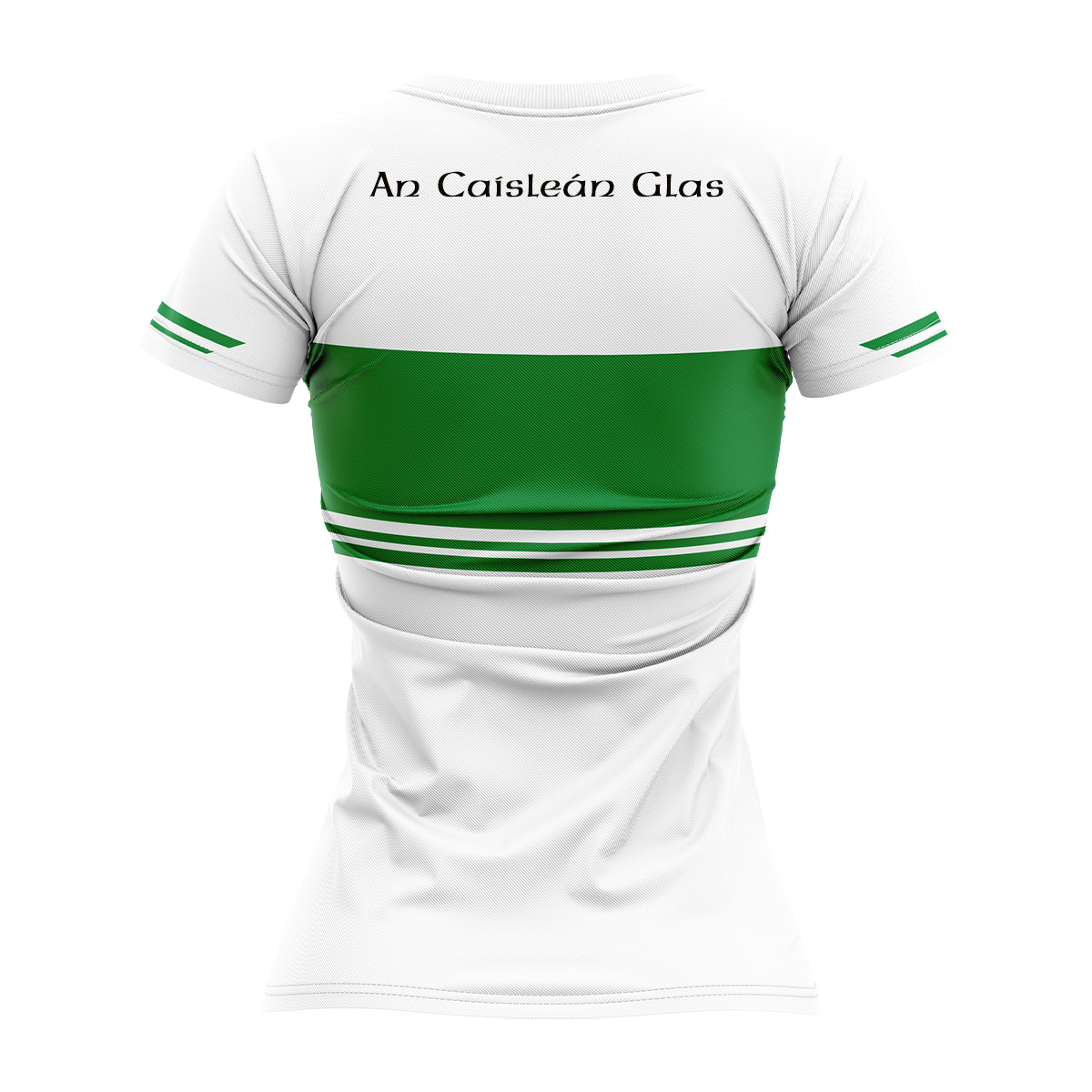 McKvr St Patricks Greencastle GFC Playing Jersey - Womens - White/Green