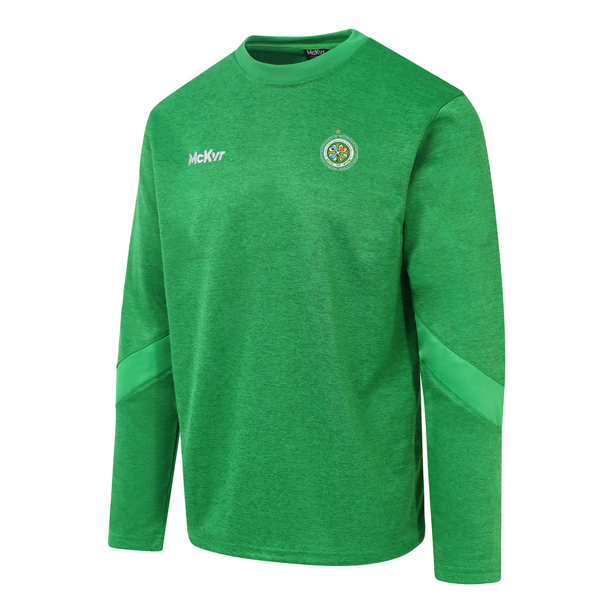 Mc Keever The Association of Irish Celtic Supporters Clubs Core 22 Sweat Top - Adult - Green