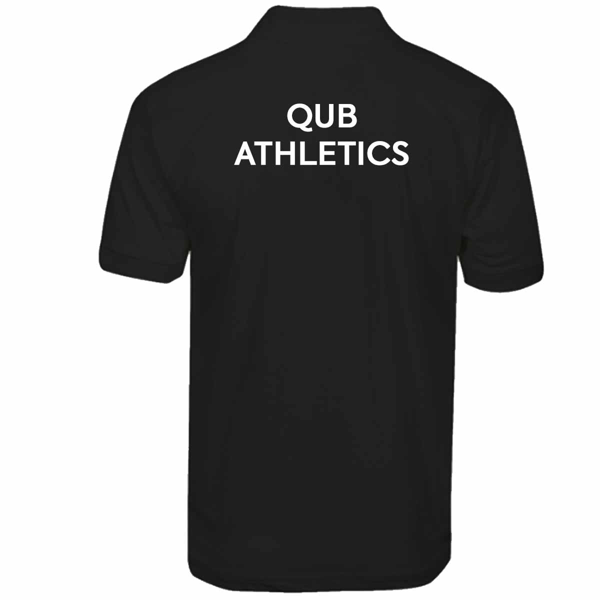 Mc Keever Queens Athletics Panelled Polo Top - Womens - Black