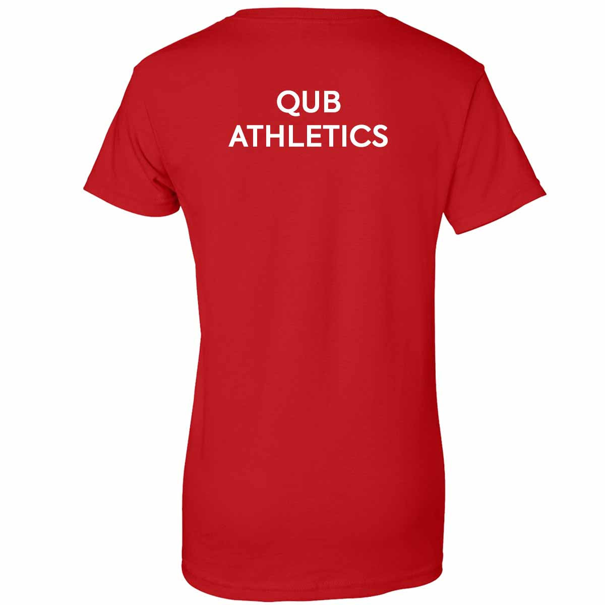 Mc Keever Queens Athletics Performance Tee - Womens - Fire Red