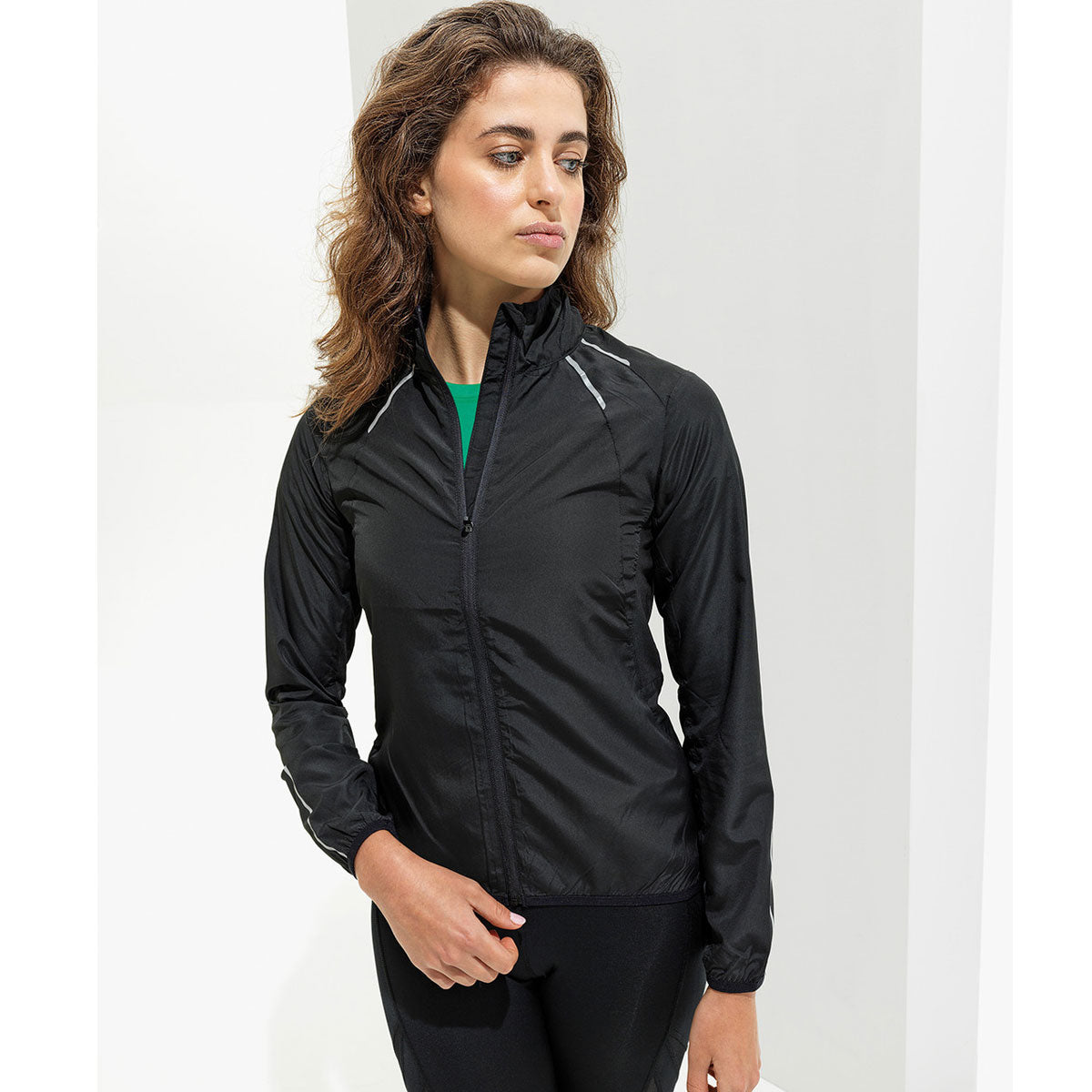 TriDri Ultra Light Fitness Shell Jacket - Womens - Black