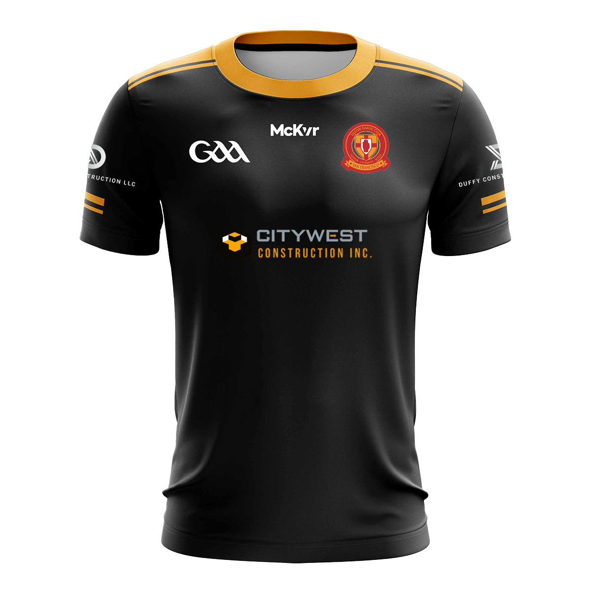 Mc Keever Ulster Club San Francisco Goalkeeper Jersey - Youth - Black