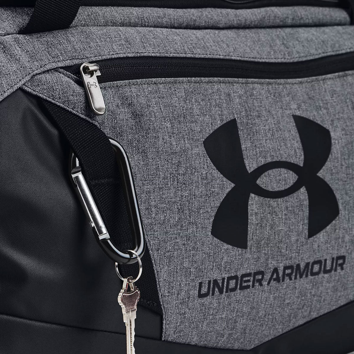 Under Armour Undeniable 5.0 SM Duffle Bag - Pitch Grey Medium Heather/Black