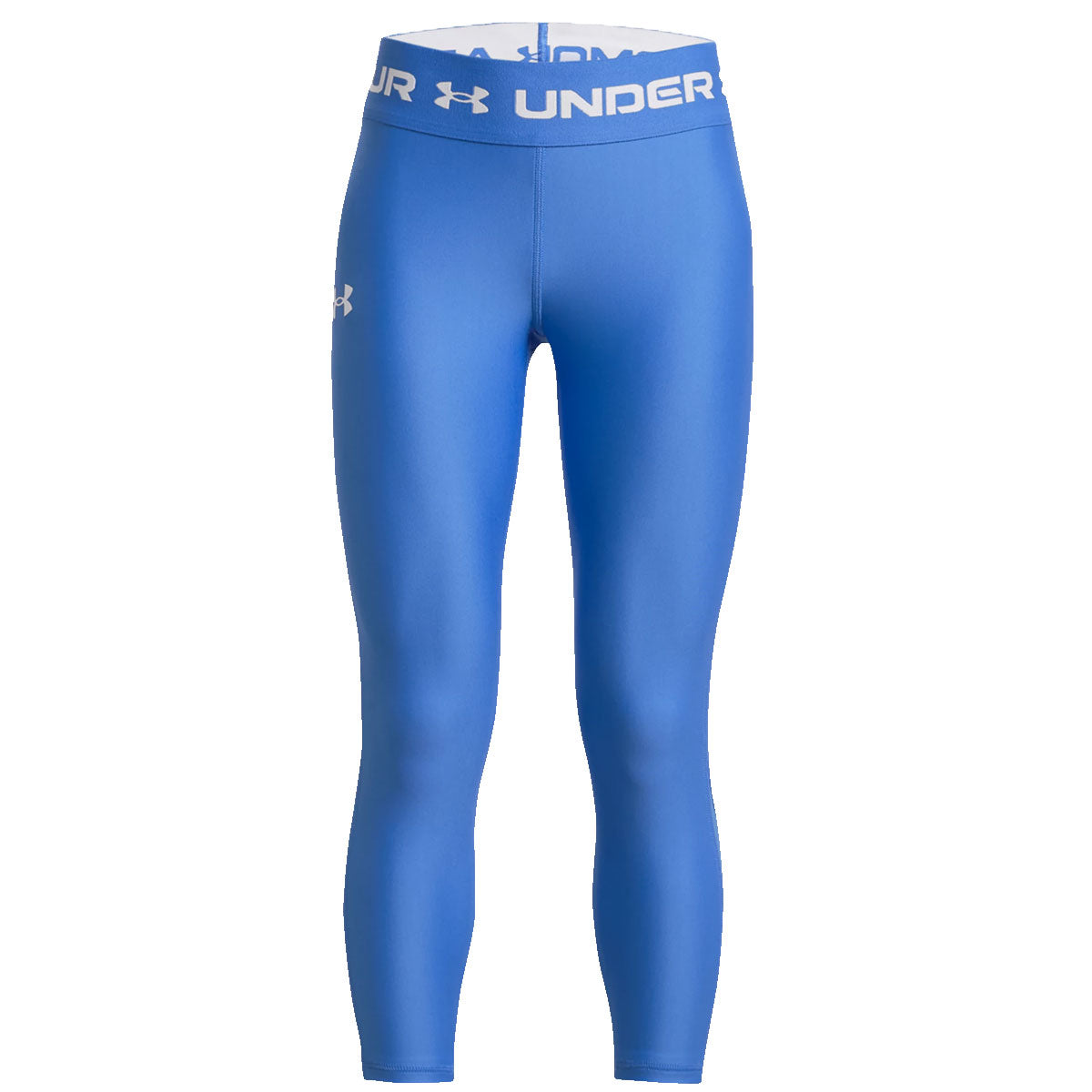 Under Armour Heatgear Armour Ankle Crop Tights - Girls - Water