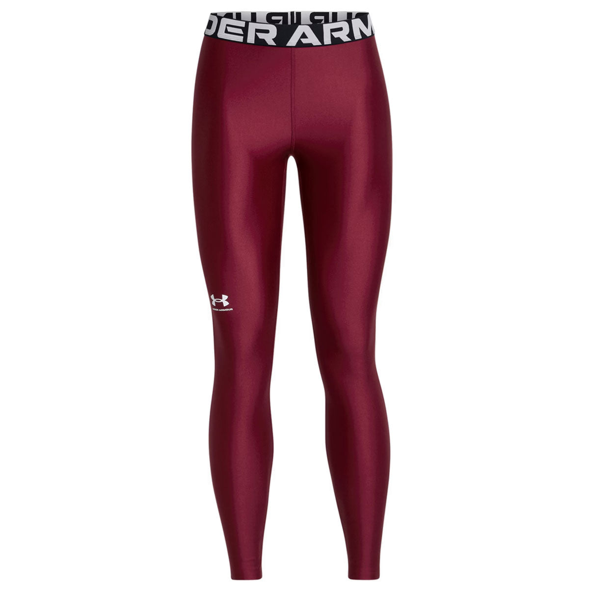 Under Armour Heatgear Authentics Leggings - Womens - Cardinal/White