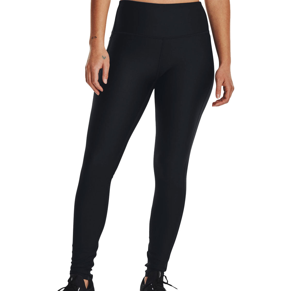 Under Armour Heatgear Full Length Training Leggings - Womens - Black/White