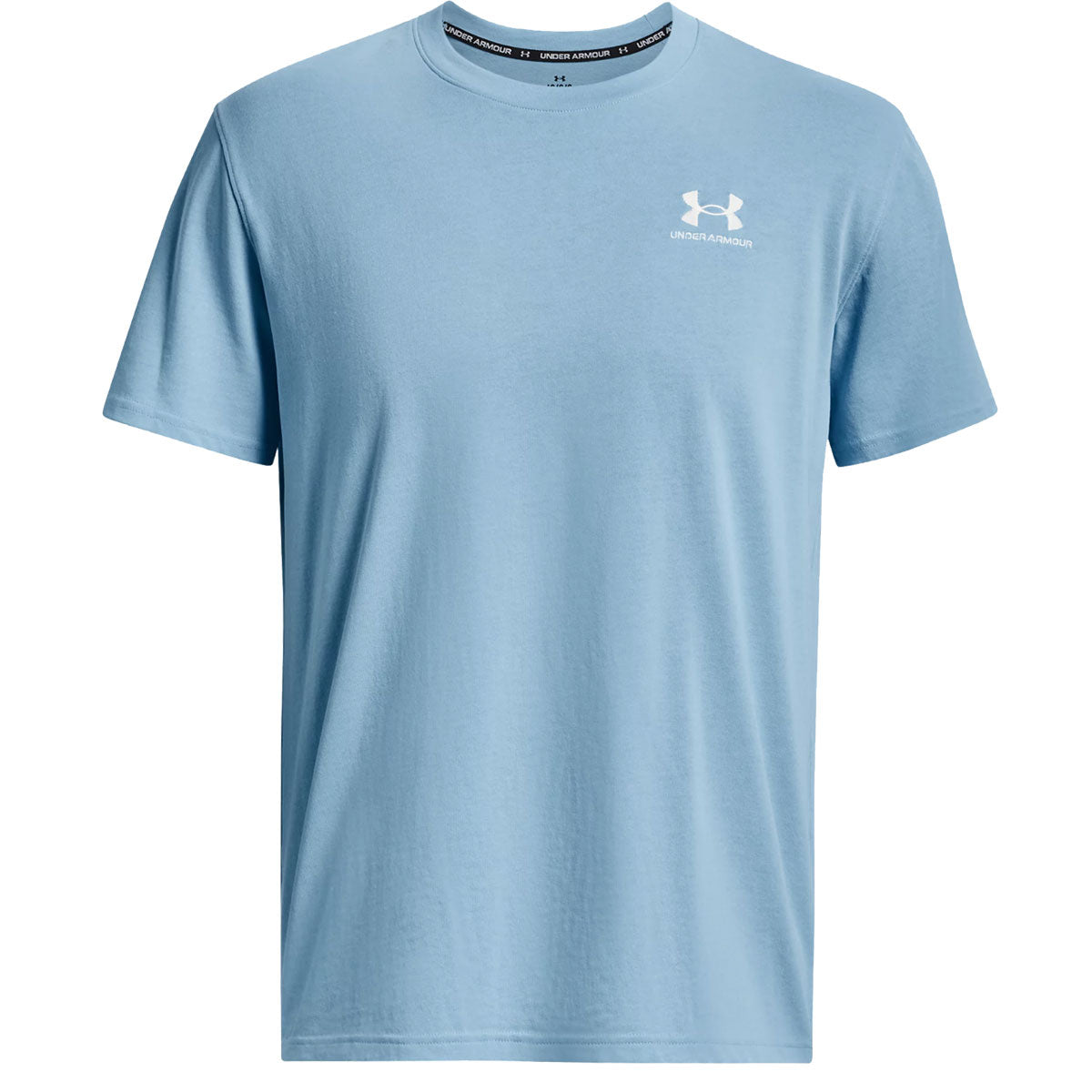 Under Armour Logo Embroidered Heavyweight Tee - Mens - Blizzard/White