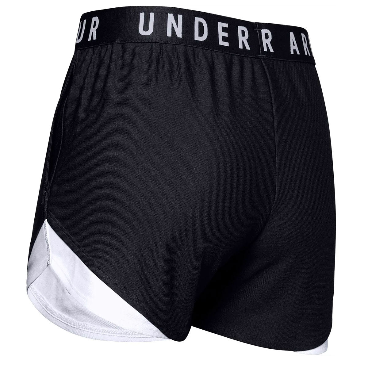 Under Armour Play Up 3.0 Shorts - Womens - Black/White