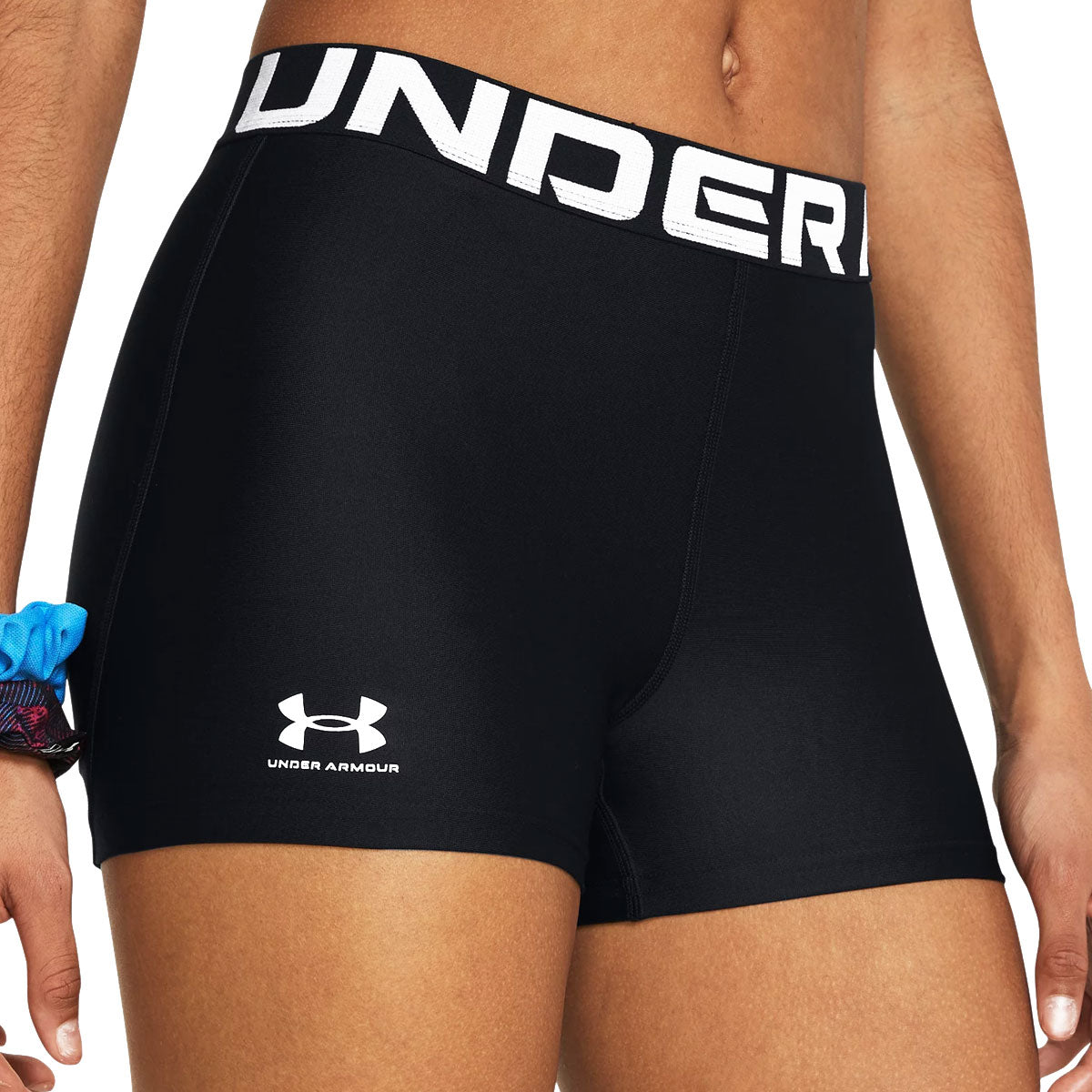 Under Armour Heatgear Authentics Shorty - Womens - Black/White