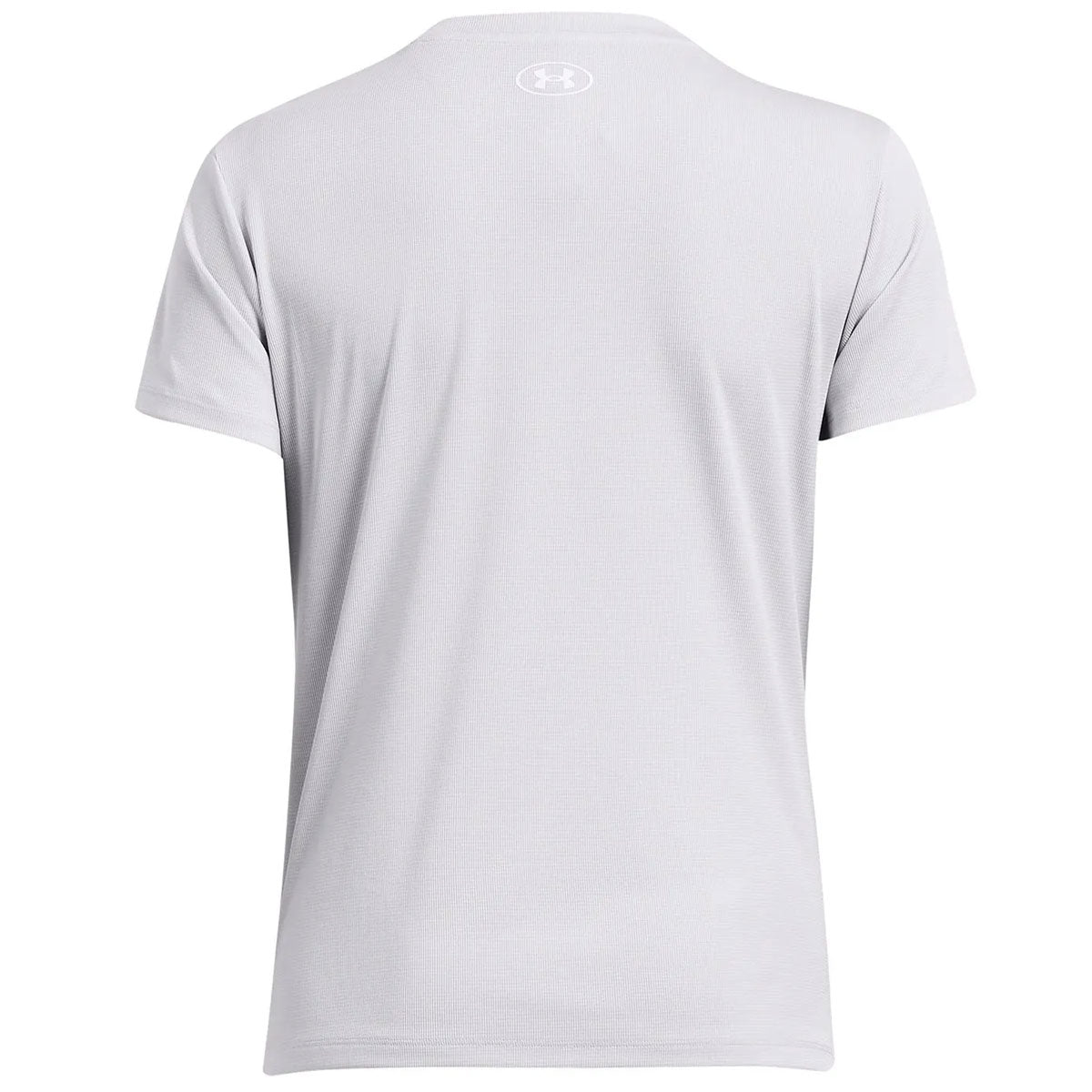 Under Armour Tech Textured Short Sleeve Tee - Womens - Halo Grey/White