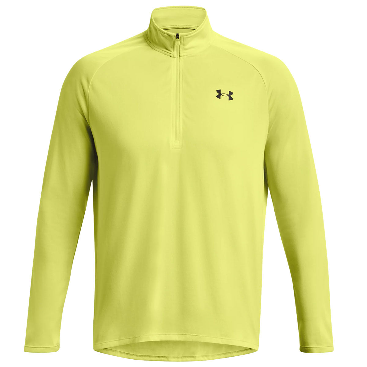 Under Armour Tech 1/2 Zip Training Top - Mens - Lime Yellow/Black