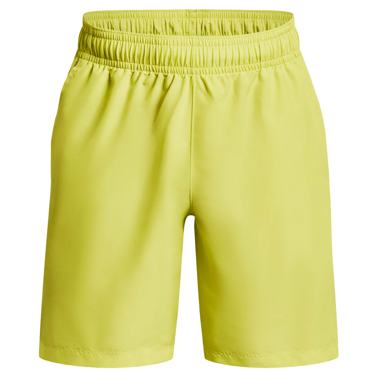 Under Armour Woven Graphic Shorts - Mens - Lime Yellow/Marine Green