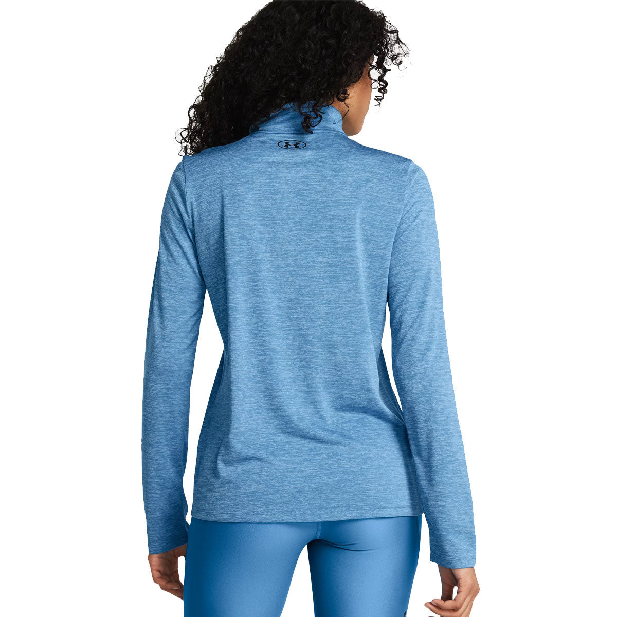 Under Armour Tech Twist 1/2 Zip Training Top - Womens - Viral Blue/Black