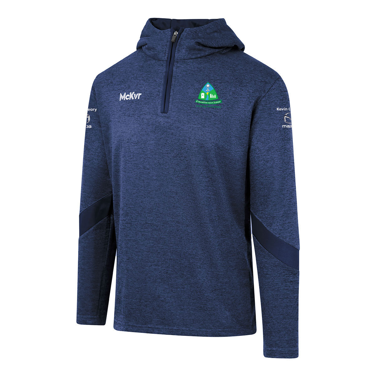 Mc Keever Valley Rovers Core 22 1/4 Zip Hoodie - Youth - Navy