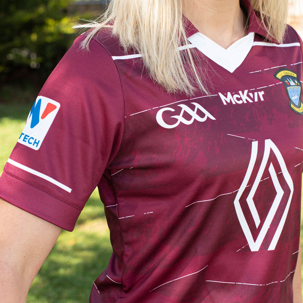 Mc Keever Westmeath GAA Home Jersey - Womens - Maroon/White
