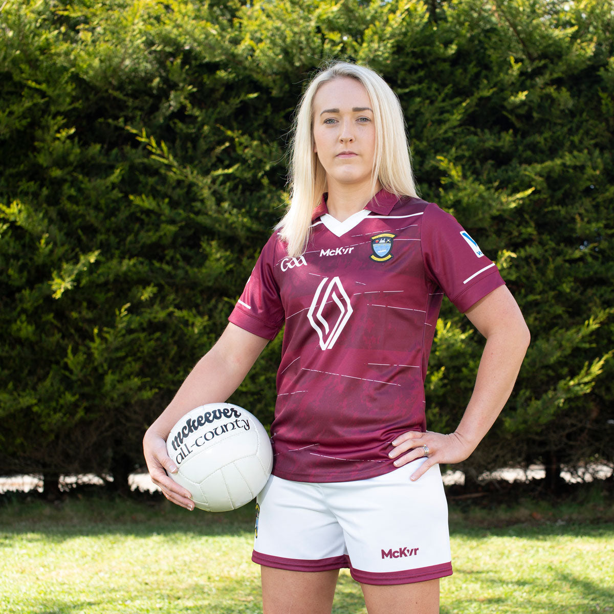 Mc Keever Westmeath GAA Home Jersey - Womens - Maroon/White