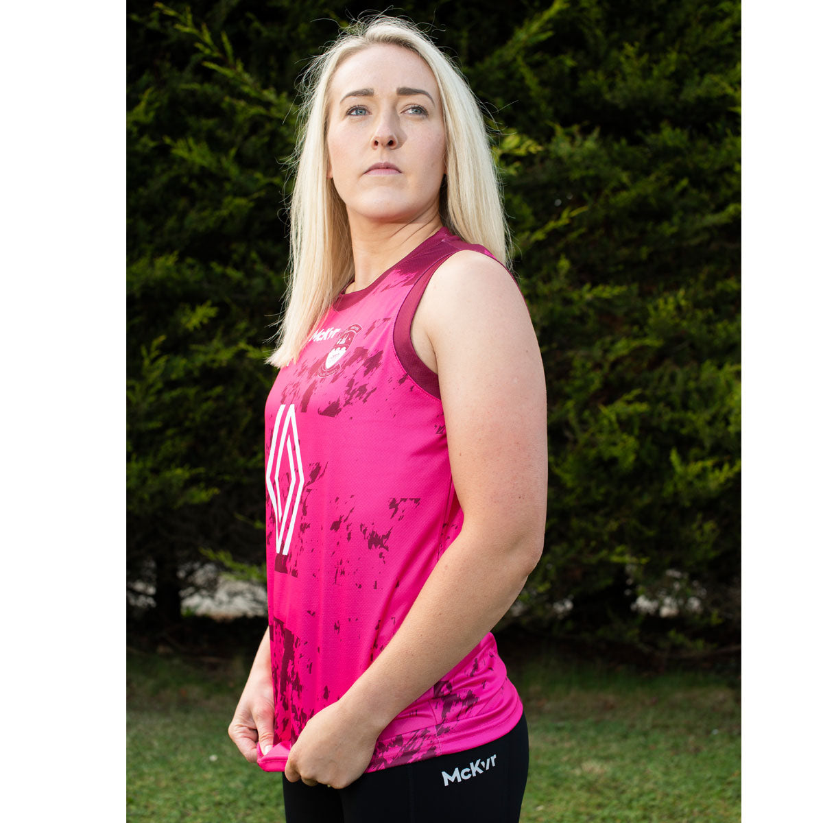 Mc Keever Westmeath GAA Training Vest - Womens - Magenta/Maroon