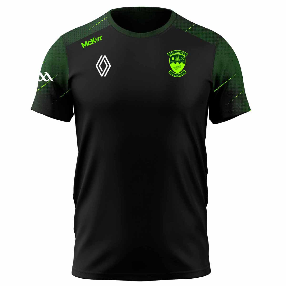 McKvr Westmeath GAA Boost Tee - Youth - Black/Bottle Green/Pop Green