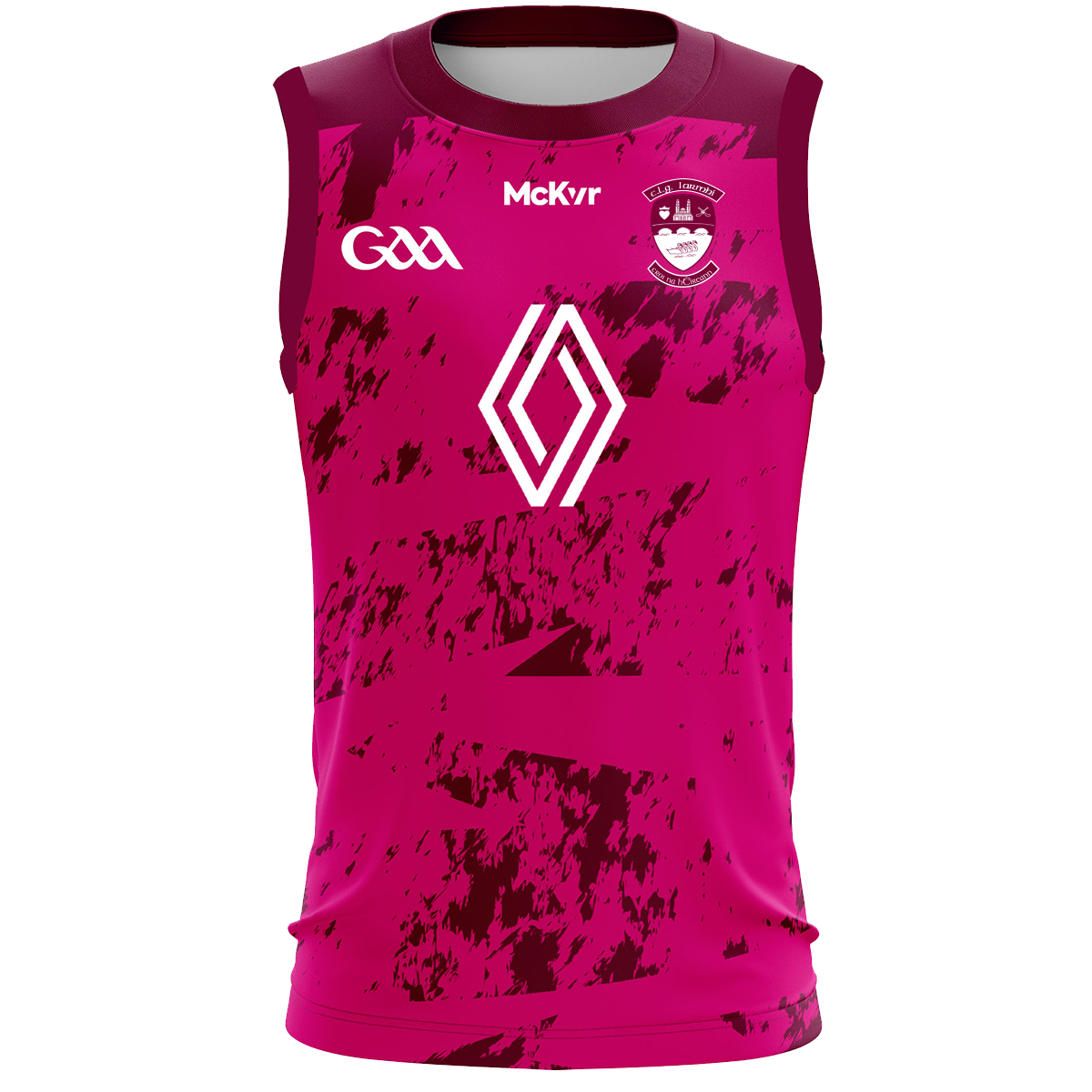 Mc Keever Westmeath GAA Training Vest - Womens - Magenta/Maroon
