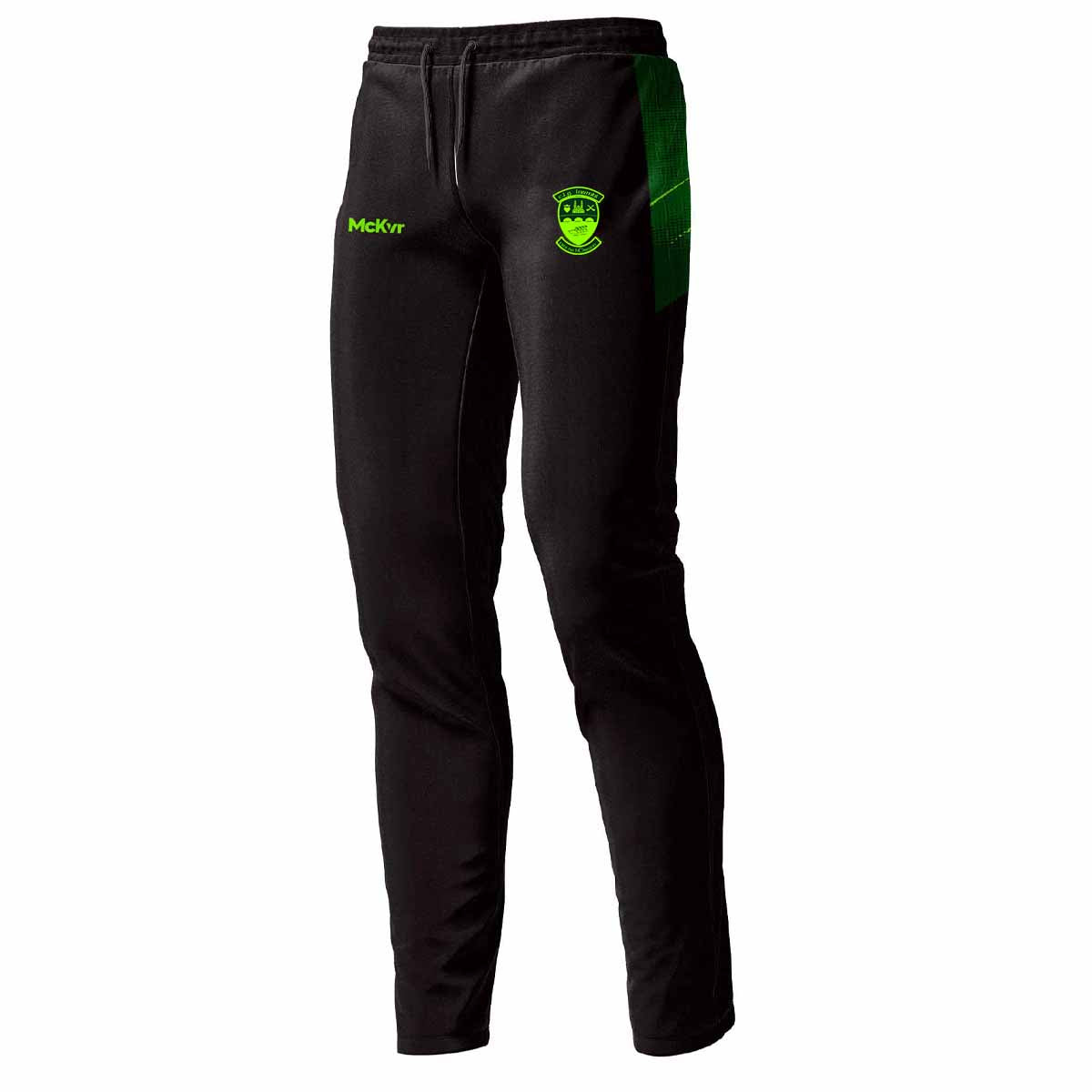 McKvr Westmeath GAA Boost Skinny Pants - Adult - Black/Bottle Green/Pop Green