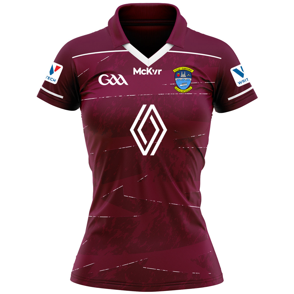 Mc Keever Westmeath GAA Home Jersey - Womens - Maroon/White
