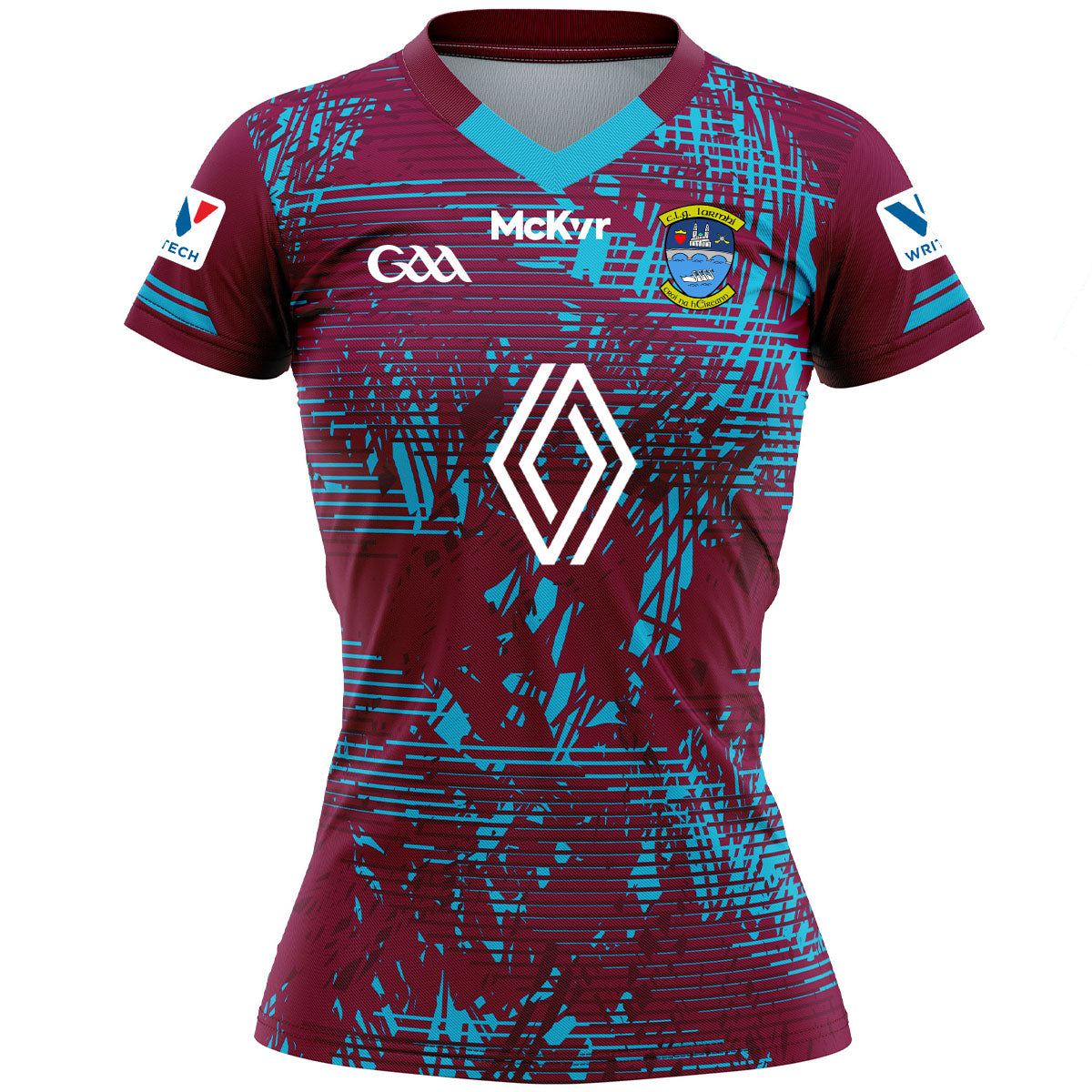 Mc Keever Westmeath GAA Training Jersey - Womens - Maroon/Cyan