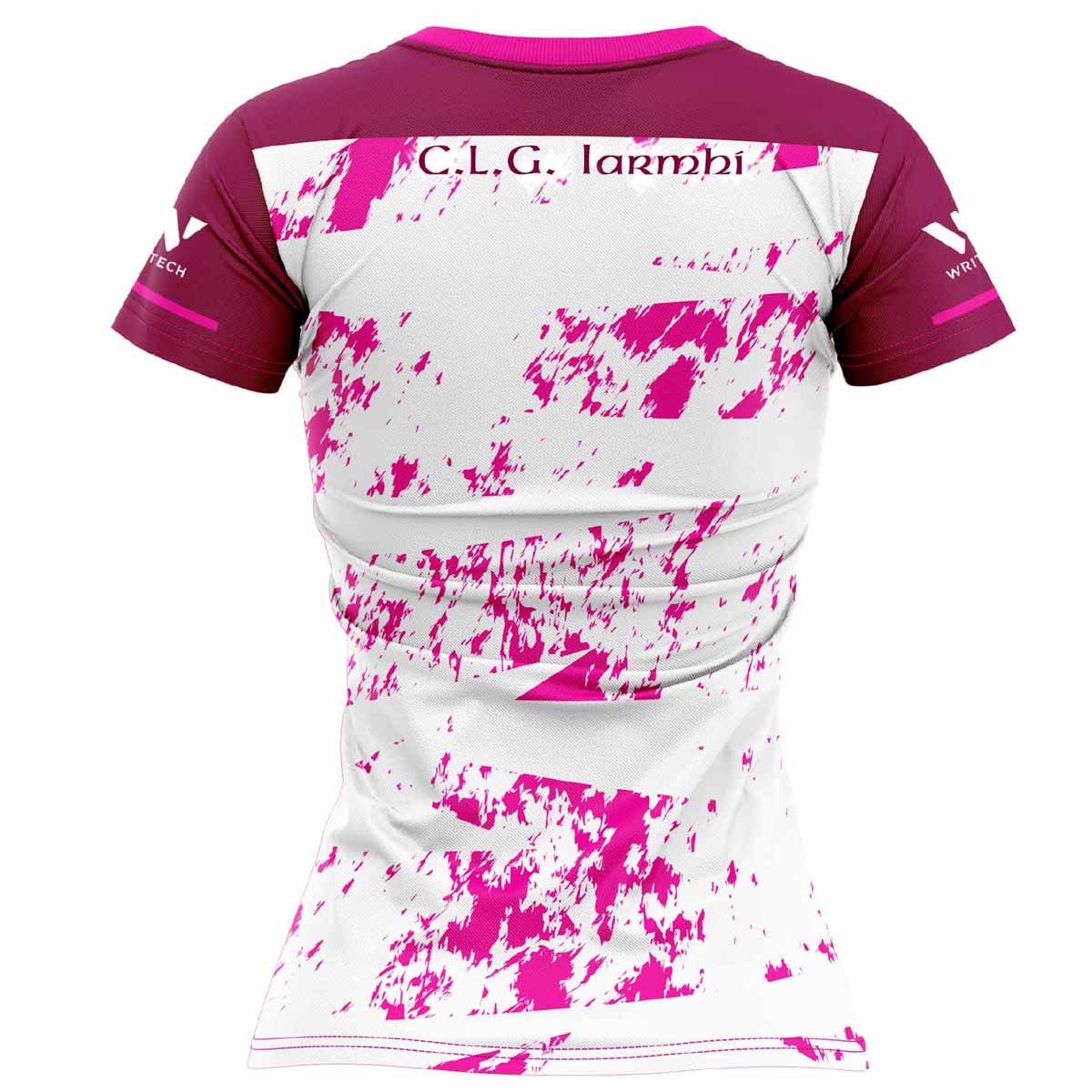 Mc Keever Westmeath GAA Training Jersey - Womens - White/Magenta/Maroon