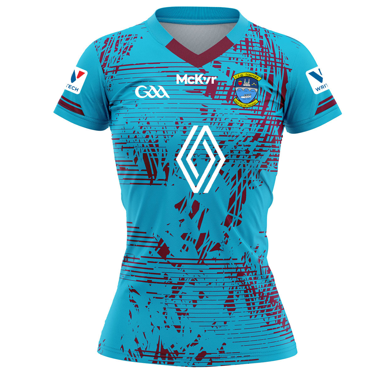 Mc Keever Westmeath GAA Training Jersey - Womens - Cyan/Maroon