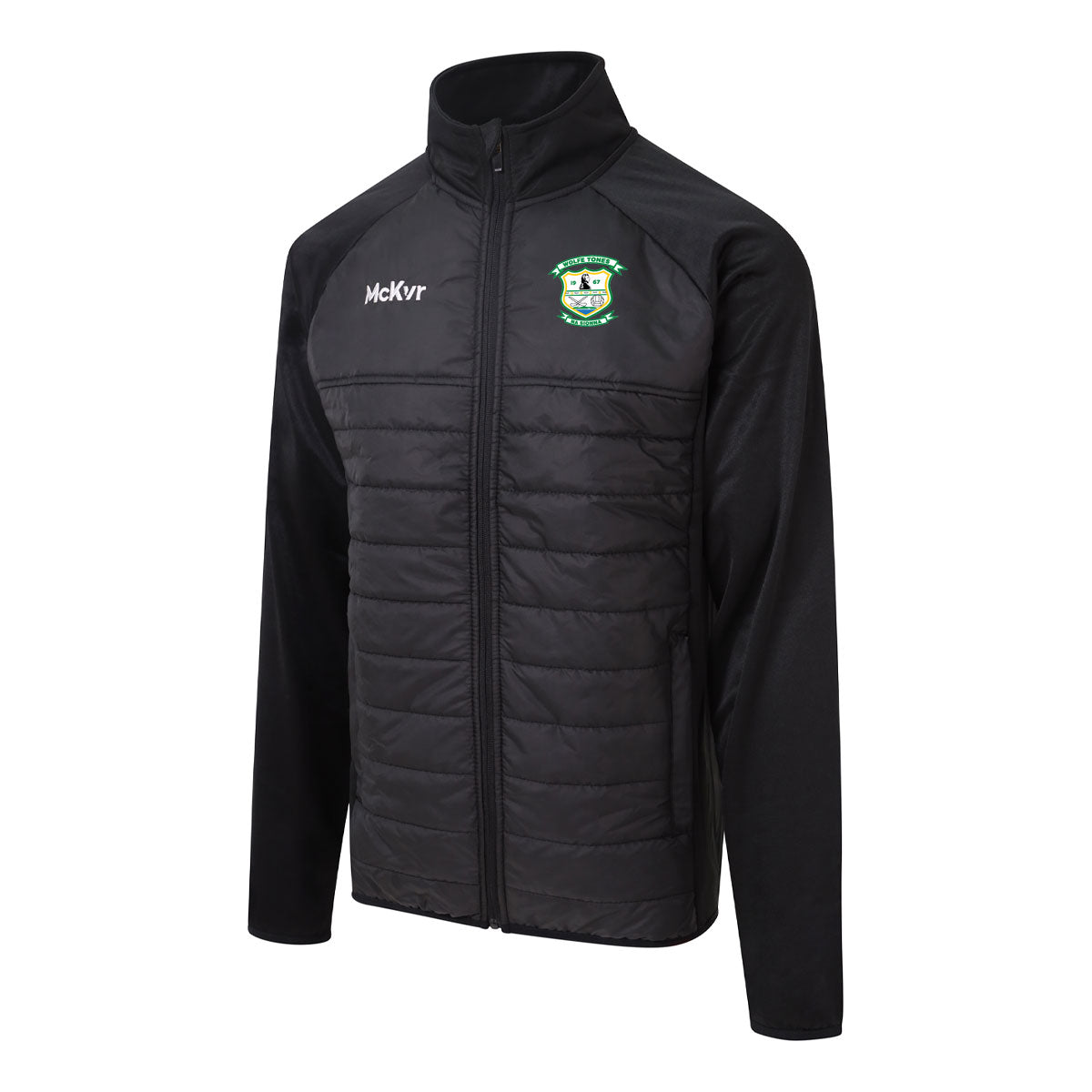 Mc Keever Wolfe Tones Na Sionna, Clare Core 22 Hybrid Jacket - Adult - Black