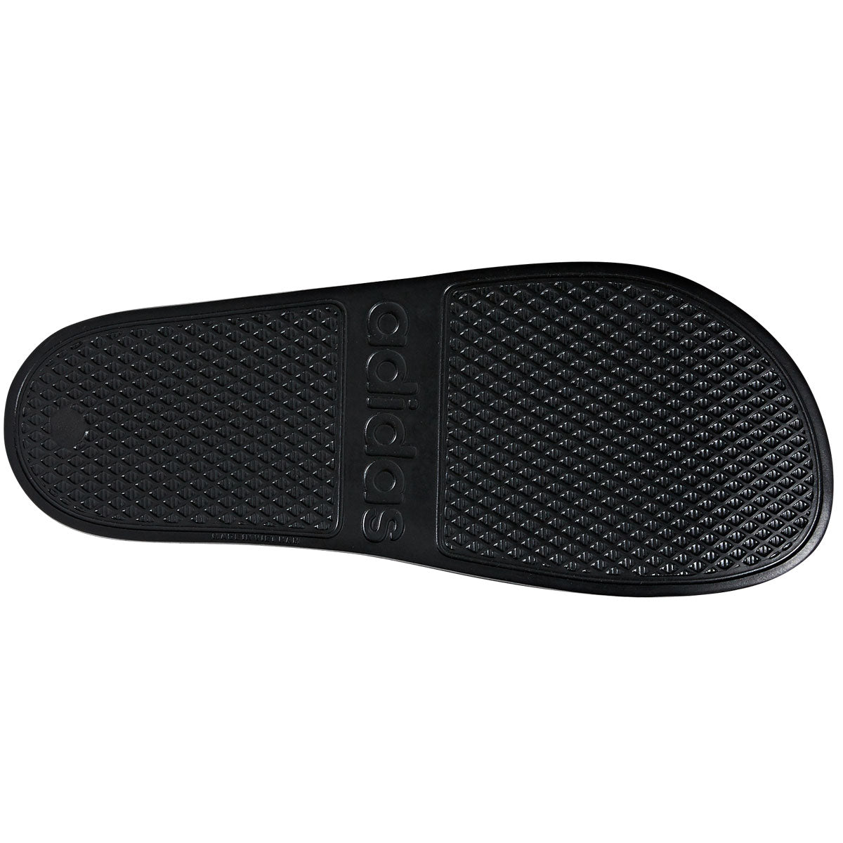 adidas Adilette Aqua Sliders - Black/Black