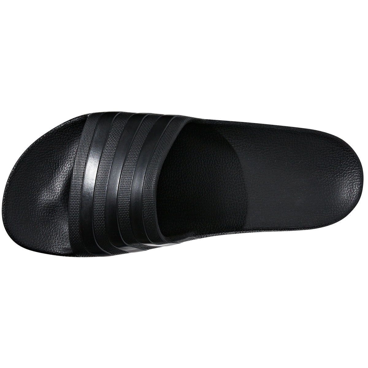 adidas Adilette Aqua Sliders - Black/Black