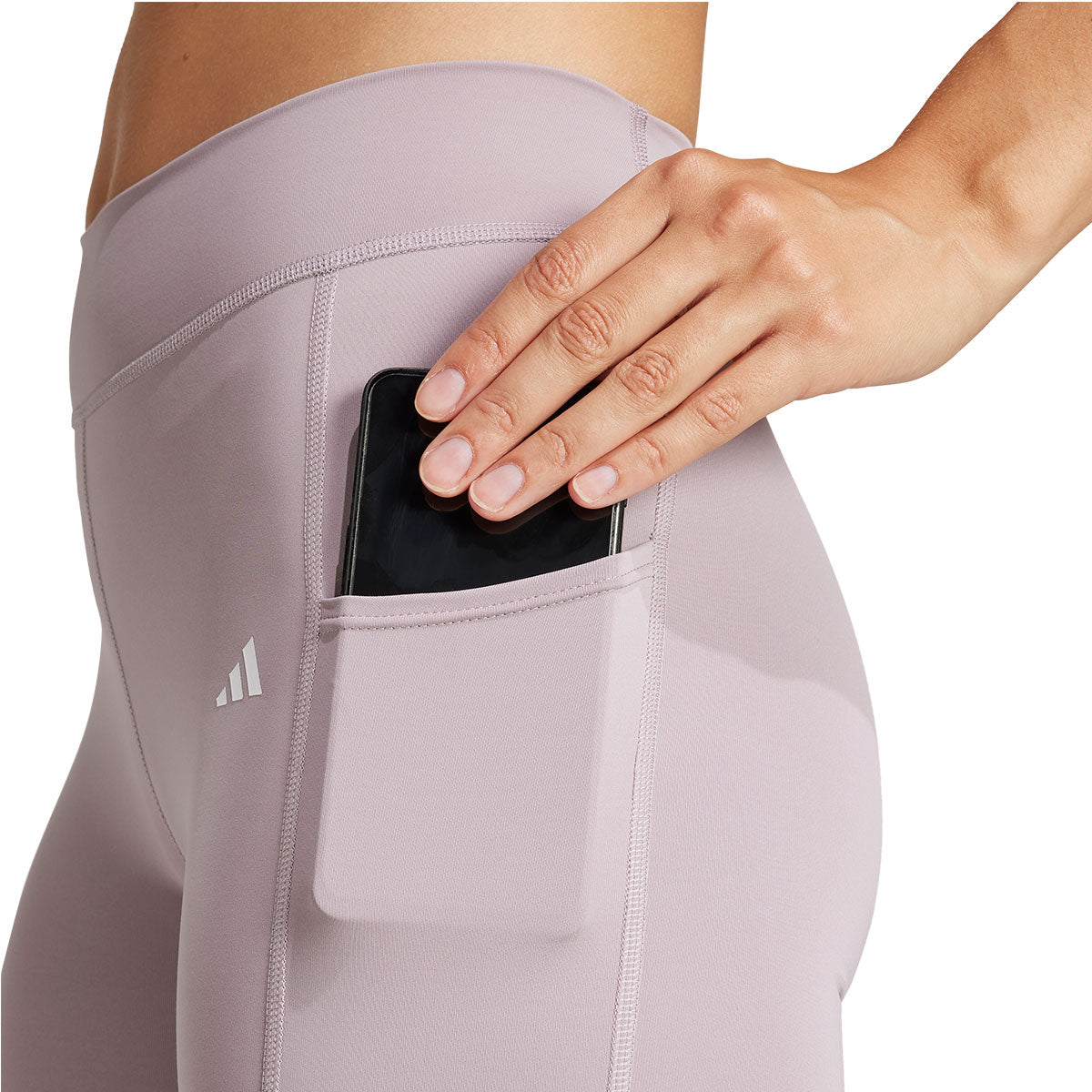 adidas Optime ST MR 7/8 Leggings - Womens - Preloved Fig