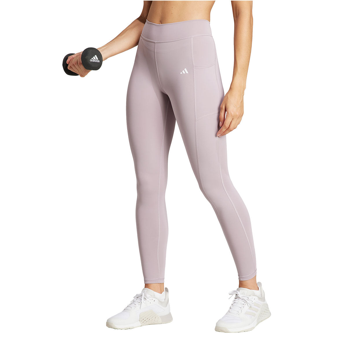 adidas Optime ST MR 7/8 Leggings - Womens - Preloved Fig