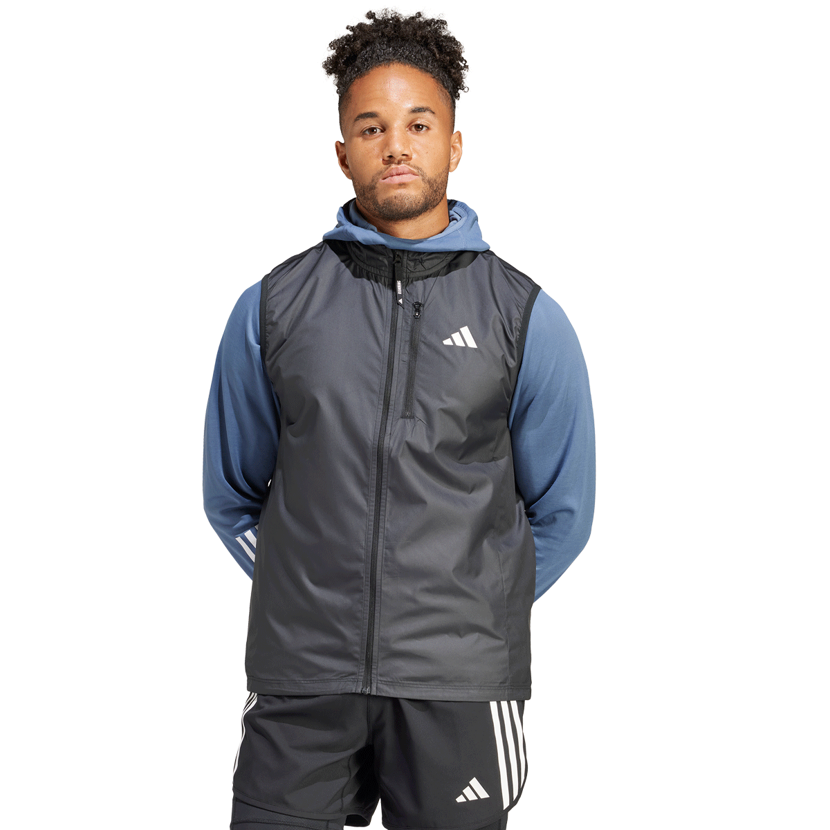 adidas Own the Run Vest - Mens - Black