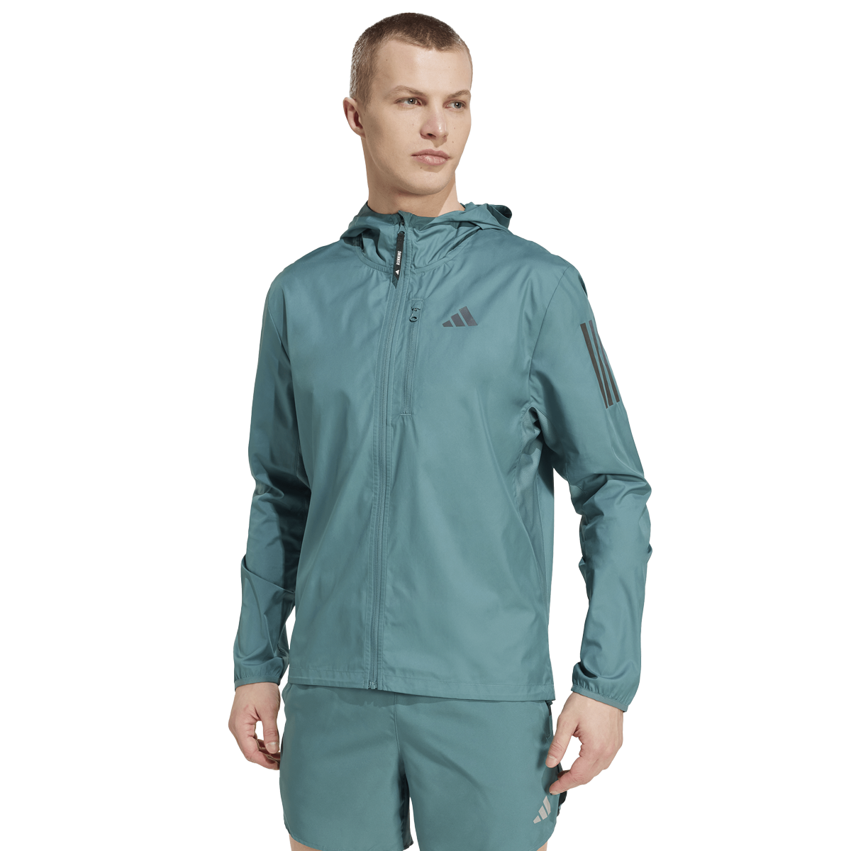 adidas Own The Run Jacket - Mens - Preloved Teal