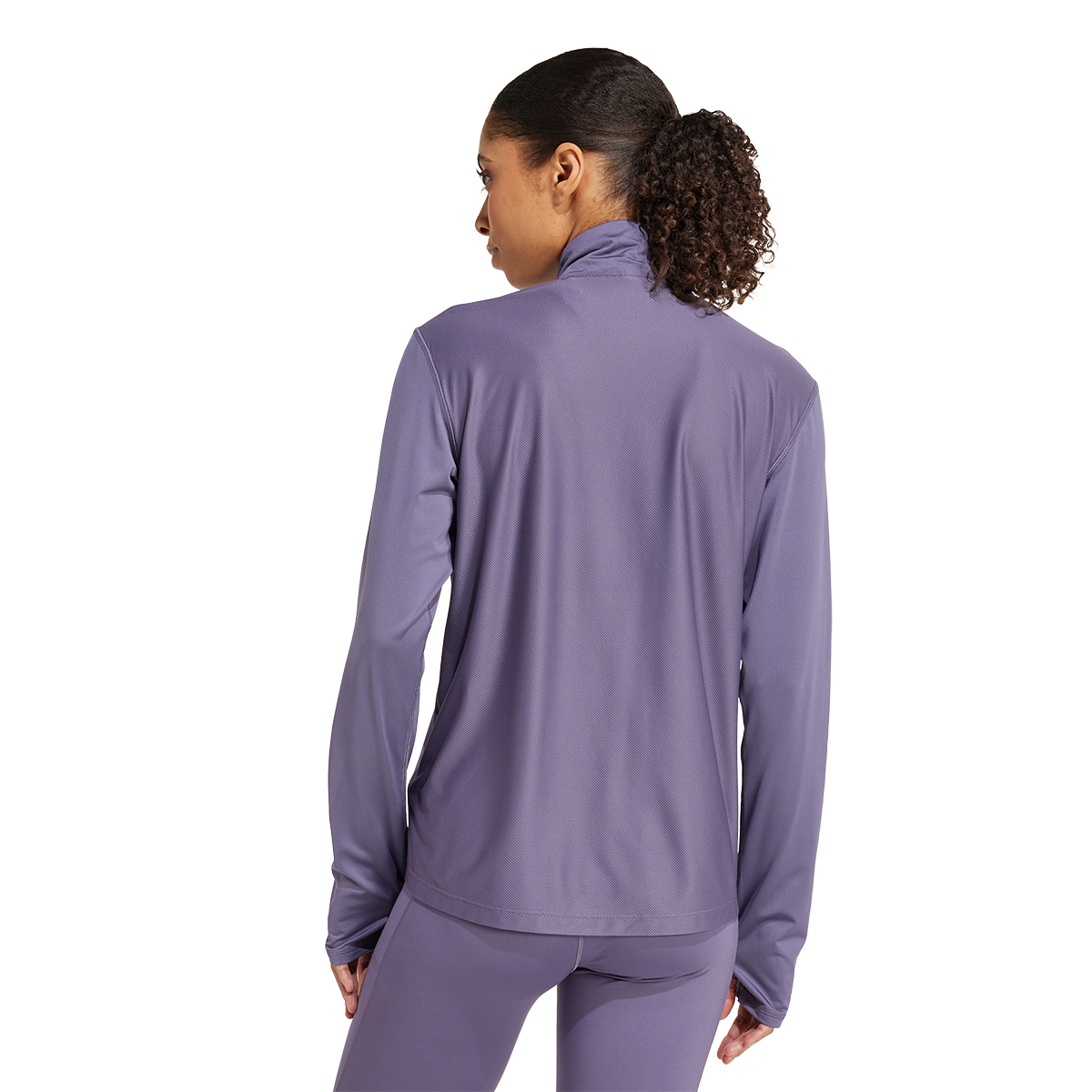 adidas Own The Run Half Zip Jacket - Womens - Purple
