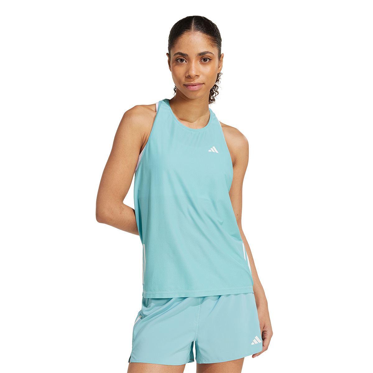 adidas Own The Run Tank Top - Womens - Mint Ton