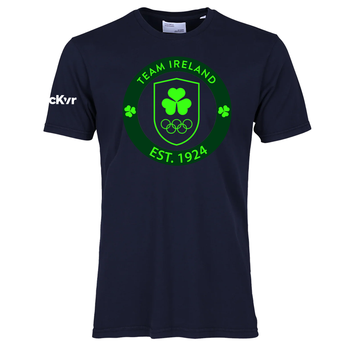 Mc Keever Team Ireland Big Logo Tee - Adult - Navy