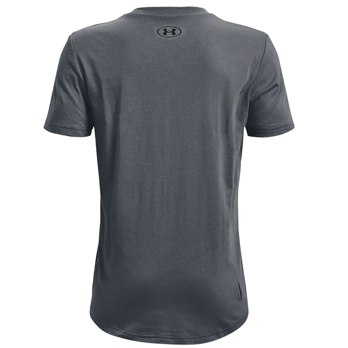 Under Armour Sportstyle Left Chest Short Sleeve Tee - Boys - Pitch Grey/Black