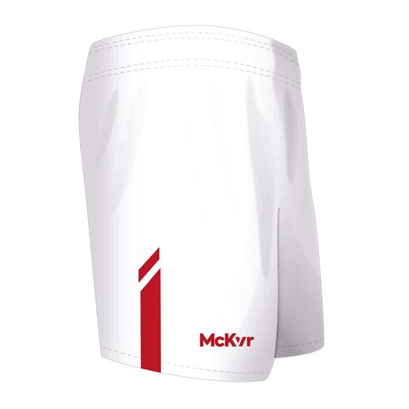 Mc Keever Gortnahoe-Glengoole GAA Training Shorts - Youth -  White/Red